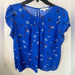 Ladies tulip sleeve blouse, Sz. L